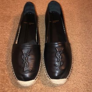 YSL Black Espadrilles